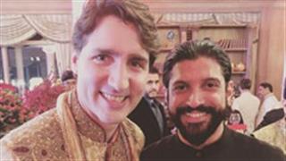 Farhan Akhtar:  Was an honour and a pleasure to meet the Hon. Prime Minister of Canada 