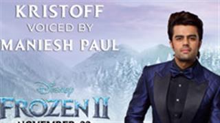 Maniesh Paul joins the bandwagon of Frozen 2; dubs for Kristoff