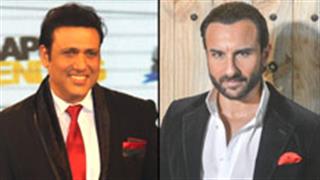 Saif and Govinda in capital for 'Happy Ending'
