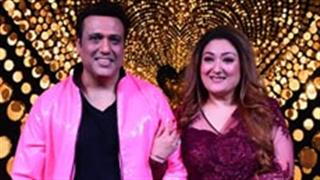 Govinda along with his wife spotted on the sets of Nach Baliye 9