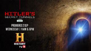 Watch modern-day treasure hunters & explorers follow new clues to uncover Hitler’s secrets, only on History TV18