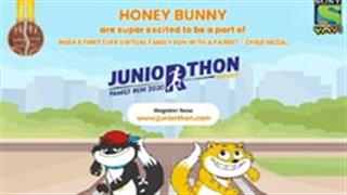 This winter, Sony YAY!’s Honey Bunny encourages parents and their young ones to be their fittest selves with Juniorthon Family Run 2020