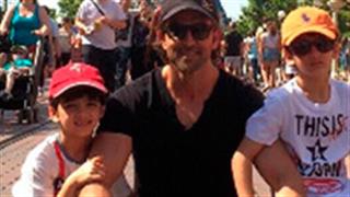 Hrithik visits Disneyland with sons