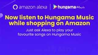Now ask Alexa to play your favourite songs on Hungama Music while shopping on the Amazon India Android app
