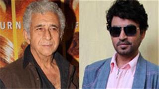 Irrfan Khan and Naseeruddin Shah chat over Indian Cinema