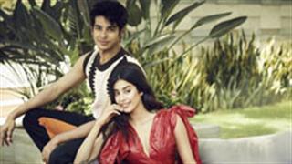 Janhvi and Ishaan look classy on magazine cover!
