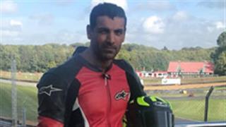 John set to race ahead with his love for bikes on film