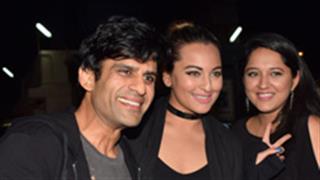 Juno Chopra attends 'Judwaa 2' screening with 'Ittefaq' actor Sonakshi Sinha