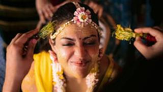 Soon-to-wed Kajal Aggarwal’s pyjama party & Haldi ceremony pictures went viral!