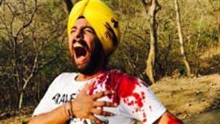 ACTOR KANWALPREET SINGH 'INJURED' ON THE SETS OF HIS NEXT FILM 'HAI TUJHE SALAAM INDIA'