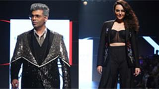Karan - Sonakshi walk the ramp together!