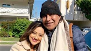 Mithun Chakraborty treats the entire cast of Anupamaa!