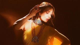 Malaika Arora looks like a demigoddess in a semi-traditional scorching yellow saree!