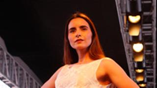 Mannara Chopra walked the ramp for Ashima S Couture!