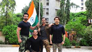 Ahead of the movie release, Team Paltan celebrates the spirit of patriotism on Independence Day
