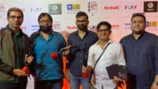 TVF's Panchayat wins four trophies at the first ever Filmfare OTT Awards including Best Comedy Series!
