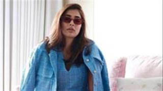 Pooja Hegde oozes swag in a co-ord blue set as she jets off to Chennai for Beast shoot, see pictures!