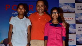 Rahul Bose launches the trailer of Poorna with reel and real Poorna!