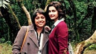 Prachi Desai, Shahana Goswami bond on sets of 'Rock On 2'