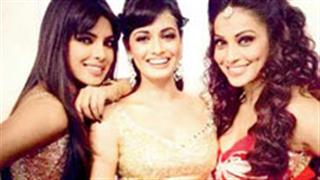 Three's company: Bipasha, Priyanka and Dia snapped having fun