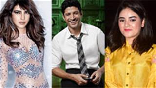 Priyanka, Farhan and Zaira begin filming for Ronnie and Sid’s next!