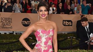 Priyanka Chopra flaunts off-shoulder gown at SAG Awards
