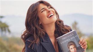 Priyanka Chopra poses with her memoir 'Unfinished' final cover, can't hide her happiness!