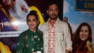 Irrfan Khan and Parvathy kept a special screening of Qarib Qarib Singlle