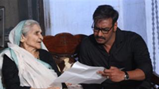 85-year old, Pushpa Joshi from Lucknow makes her debut with Ajay Devgn in 'Raid'