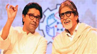 Raj Thackeray wishes Amitabh Bachchan through his caricatures