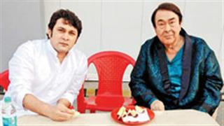TV actor Rajesh Kumar bonds with Rishi and Randhir Kapoor over food