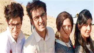 Clicked! Ranbir and Katrina with their body doubles
