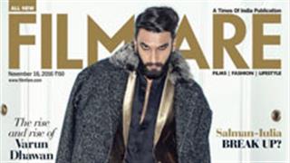 White Knight- Ranveer on the cover of Filmfare Magazine