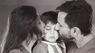 Kareena Kapoor Khan shared a beautiful black and white memory with son Taimur Ali Khan and Saif Ali Khan to express the deep love on his Birthday!