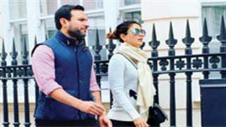 Saif and Kareena go holidaying in London