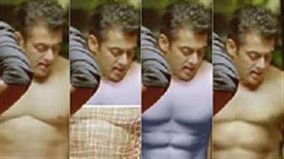 Revealed: Salman's '6 pack' only on reel not in real!
