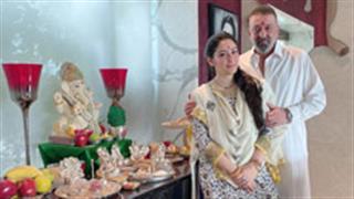 Surrounded with prayers and positivity, Sanjay Dutt celebrates Ganesh Chaturthi in a simple way this year with family