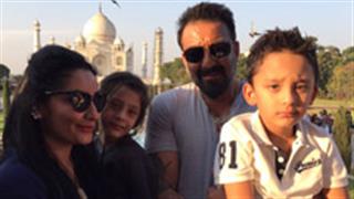 Belated anniversary celebration for Sanjay and Maanyata