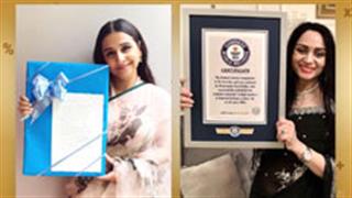 Ahead of the release of Shakuntala Devi, Guinness World Records Awards Certificate to the Late Shakuntala Devi for 'Fastest Human Computation'