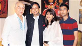'Sunanda and Shashi Tharoor are excellent hosts'