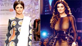 LFW 2014: Shilpa Shetty and Sushmita Sen sizzle on ramp