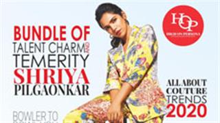 Shriya Pilgaonkar flaunts her chic and vibrant side on the anniversary issue of High On Persona Magazine