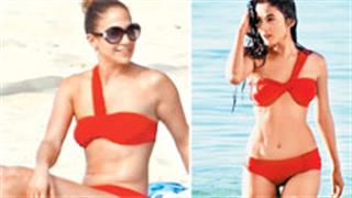 Caught! Sonal Chauhan's bikini is inspired by Jennifer Lopez?