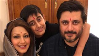Sonali Bendre celebrates 'unconventional' Diwali with husband and son!