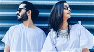 Sonam Kapoor and Harshvardhan Kapoor spotted twinning and posing in white!