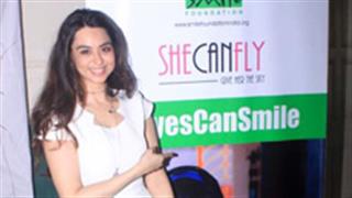 Soundarya Sharma’s adorable way of spending time with children at Smile Foundation
