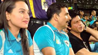 Dosti Over? Did SRK snub Akki, Sonakshi at IPL opener?