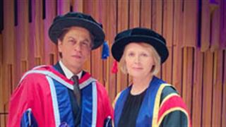 Shah Rukh Khan talks about his greatest learning, Meer foundation and Giving Nature at the University of Law, London