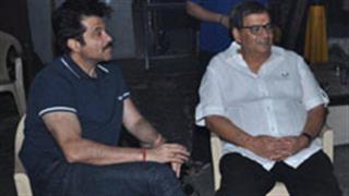Anil Kapoor surprises Subhash Ghai by dropping in on first day of shooting