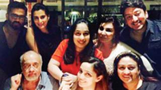 Suniel Shetty and family at Nidhi Dutta's birthday bash